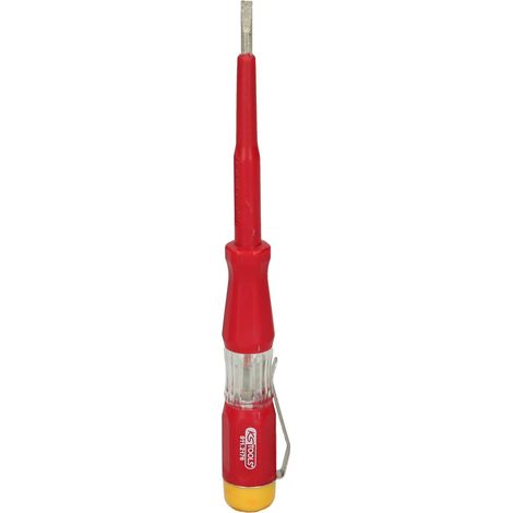 KS  TOOLS  Comprobador  de  tensión  con  aislamiento  de  protección  100-500  V  140  mm  -  911.2176 (1/4)