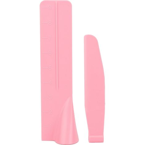 ensemble de racloir à crème à hauteur réglable avec échelle, accessoire de cuisine pour gâteaux en fondant (1/5)