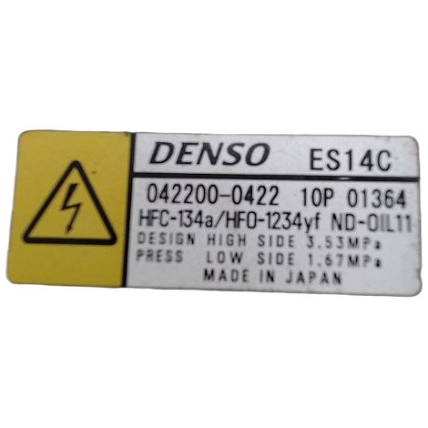 Compresseur Air Conditionne TOYOTA Auris [PRODUIT D'OCCASION]♻️8837047033 (1/4)