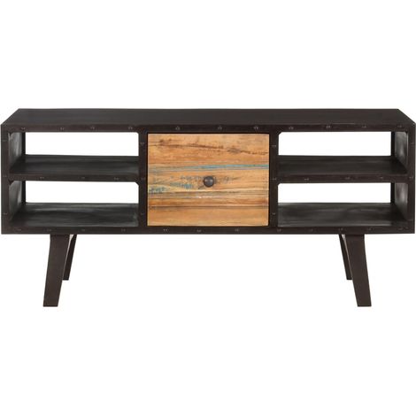 Maison Exclusive - Couchtisch 100x50x45 cm Altholz Massiv