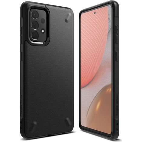 Custodia resistente e rinforzata per il telefono GALAXY A72 ONYX, nera (1/5)