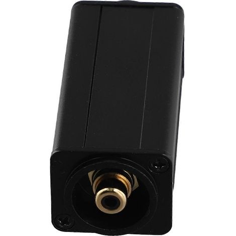 Adaptateur de connecteur audio XLR pour prise jack phono, pour rallonges de câble, studio d'enregistrement professionnel, audio mâle (1/4)
