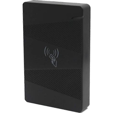 Lecteur de cartes de contrôle d'accès Wiegand 125 kHz / 13,56 MHz, lecteur de cartes de proximité IP65 étanche, lecteur de cartes d'identité électromagnétiques de sécurité (version IC 13,56 MHz). (1/5)