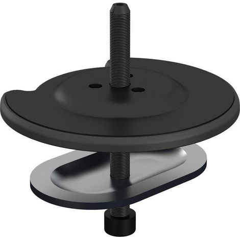 Multibrackets Base de montaje tipo grommet negro 9,5 cm