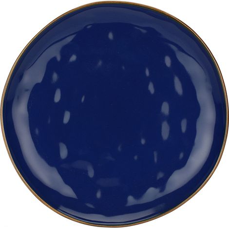ROSE & TULIPANI Concerto Blu Cobalto Piatto Paino D 27 Cm