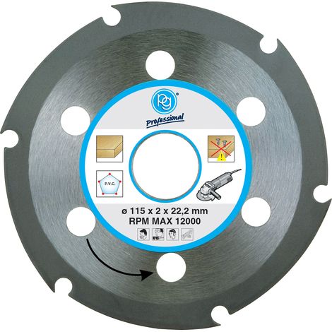 Poggi DISCO DA TAGLIO PER SMERIGLIATRICE ANGOLARE  Ø mm. 115