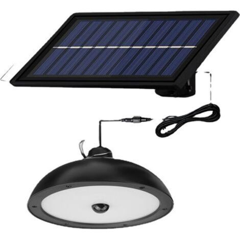 Extérieur solaire rétro double tête lustre corps humain induction LED éclairage applique maison jardin cour paysage lumière (1/5)