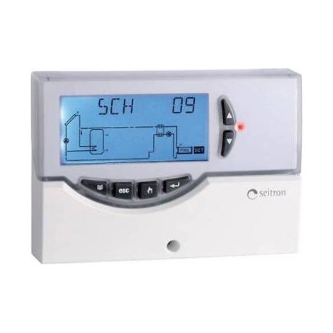 UNITÉ DE COMMANDE POUR INSTALLATIONS SOLAIRES THERMIQUES