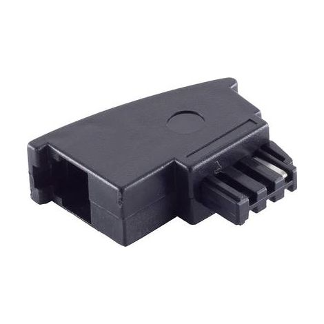SHIVERPEAKS TÉLÉPHONE (ANALOGIQUE) ADAPTATEUR [1X TAE F MÂLE - 1X RJ11 FEMELLE 6P4C] NOIR BS71200