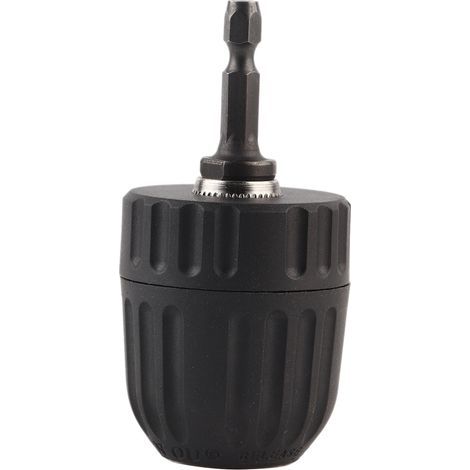 3/824UNF 0.810MM Keyless Drill Chuck Clip with 1/4" Hex Shank Adapter (1/5)