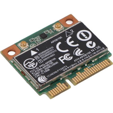 Carte WiFi Bluetooth 3.0 Mini PCIE 150Mbps pour HP 430 431 435 436 4530S, Installation Facile (1/5)