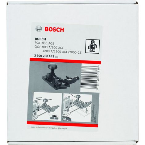 Bosch – Compas de fraisage avec adaptateur pour rails de guidage – Fraise pour défonceuse – Réglage continu pour rayons de 95 à 660 mm – Pour bois dur (1/2)