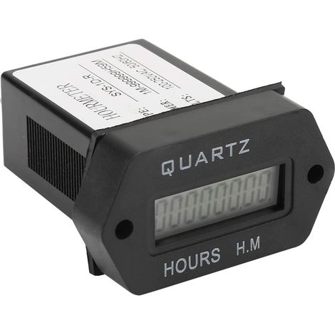 Minuteur numérique électronique, compteur de temps d'accumulation (1/4)