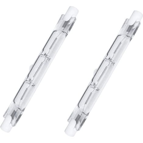 Ampoules halogènes à intensité variable R7S blanc chaud 2700K (78 mm, 120 W, 2250 lm) [Classe énergétique G]