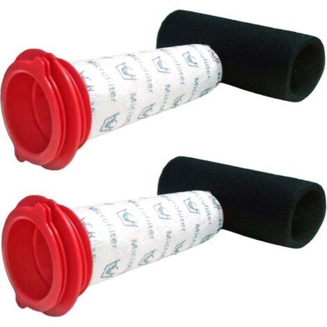 Lot de 2 filtres d'aspirateur pour Bosch Bosch BCH6 754176 754175 ProAnimal, BCH6ATH25, aspirateur (1/4)