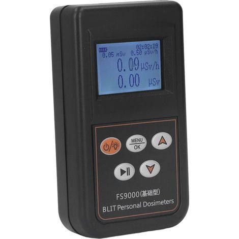 Détecteur de rayonnement nucléaire compteur Geiger X β γ testeur dose d'alarme dosimètre portable (1/5)