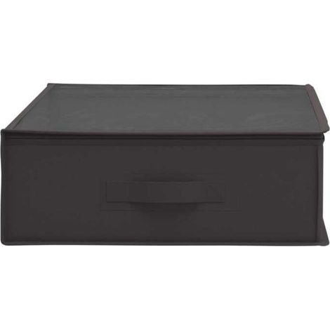Boîte De Rangement - Fenêtre Transparente En Pvc - Pour Chambre Salon Sous Lit - 100 X 50 X 18 Cm - 1 Pièce (1/5)