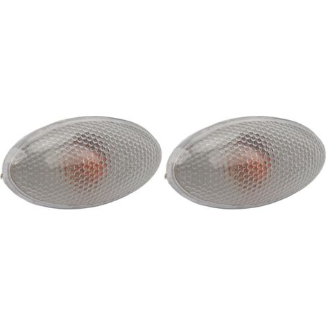 Lot de 2 feux de position latéraux à LED haute luminosité 12V 632574, compatibles avec Peugeot 206, 407 et 607 (1/5)