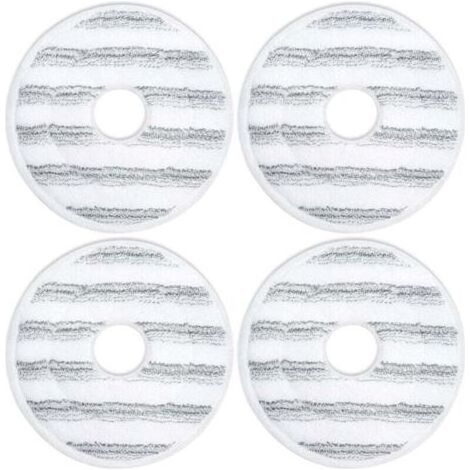 Lot de 4 pour recharge de vadrouille Vileda Spin and Clean, recharge lavable et réutilisable pour le remplacement de la tête de vadrouille Vileda Spin (1/4)