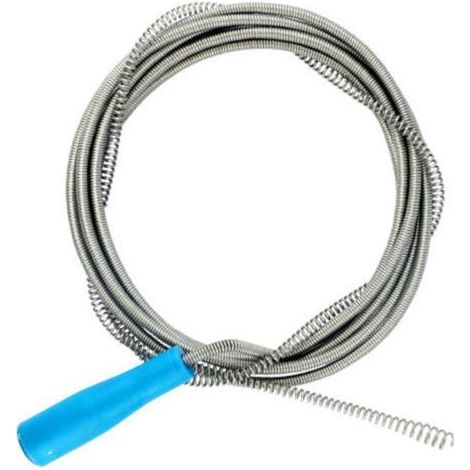 Furet déboucheur avec manivelle, Débouchage canalisation,Sonde de debouchage, furet canalisation pour les travaux manuels (3 Metre X 5mm) (1/4)