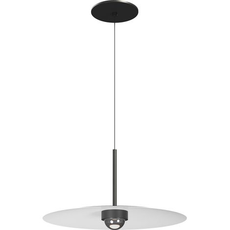 Suspension Encastrée Beneito & Faure Hat 8W 83º 2700K Noir Mat - Lampe Suspendue Led Professionnelle D'Intérieur À Lumière Chaude (1/4)