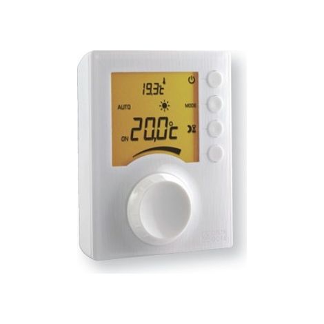 Thermostat D'ambiance Électronique Filaire Tybox 31 À Molette Pour Chaudière Ou Pac Non Réversible