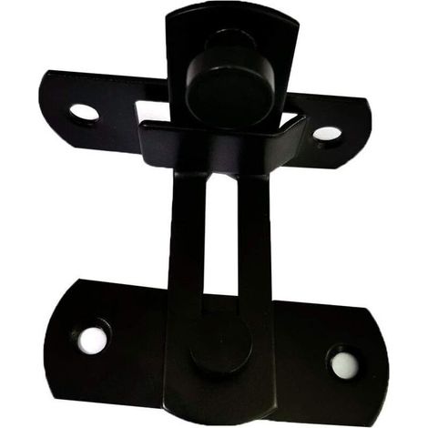 Verrou à Clé en Acier Inoxydable pour Porte Coulissante - JINFGERNE - Sécurité Renforcée et Design Pratique, Idéal pour Toutes les Portes en Bois (1/5)