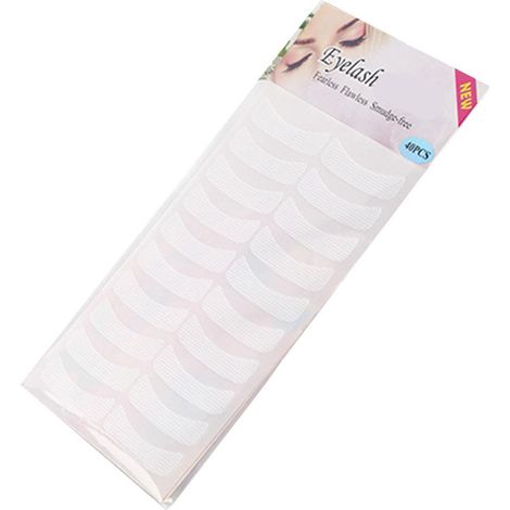 40 patchs œil gel cils sans peluche, pastilles adhésives pour extension de cils, coussinets oculaires réutilisables (1/5)