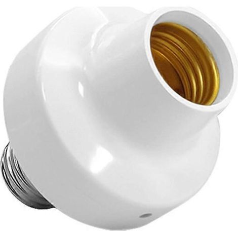 Adaptateur pour ampoules intelligentes Wi-Fi E27/E26 avec douille intelligente, compatible avec les ampoules LED. (1/4)