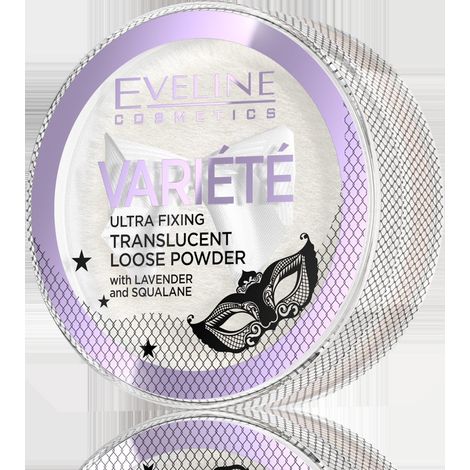 Eveline Variete Polvos sueltos transparentes con lavanda y escualano 5 g