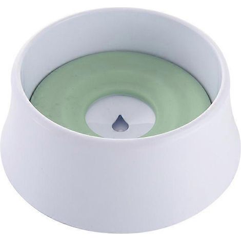 Gamelle d'eau verte pour animaux de compagnie, gamelle anti-débordement flottante pour chiens et chats, récipient portable antidérapant et anti-humidité, 1,2 L (1/5)