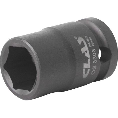 Douille choc 12mm 3/8" DIN ISO 2725-3 Cr-Mo - OS 3303 - CLAS Equipements (1/2)