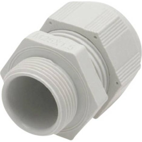 Helukabel 903534 Pressacavo filettato con guarnizione ridotta, con protezione vibrazioni M20 Poliammide Grigio (RAL 703