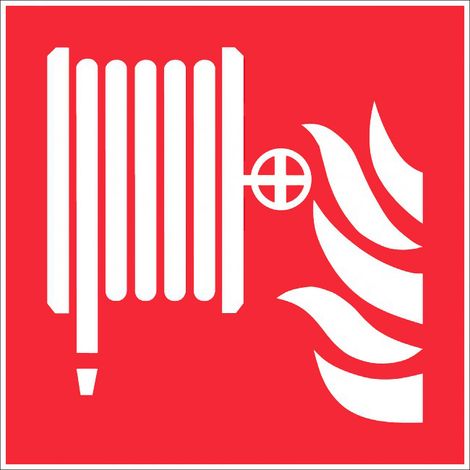Panneau Lance incendie - Rigide 200x200mm - 4220208