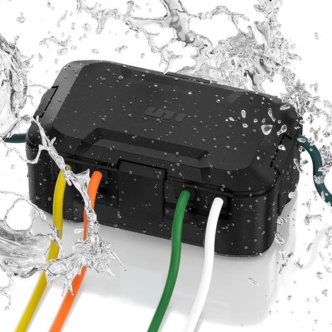 Boitier Etanche, IP55 Medium Boîtes à Bornes électriques, Boite Etanche Electrique Exterieur, Idéal Pour Protéger les Multiprises, Lumières de Noël, Dimensions intérieures = 26 cm x 15 cm x 12 cm (1/5)
