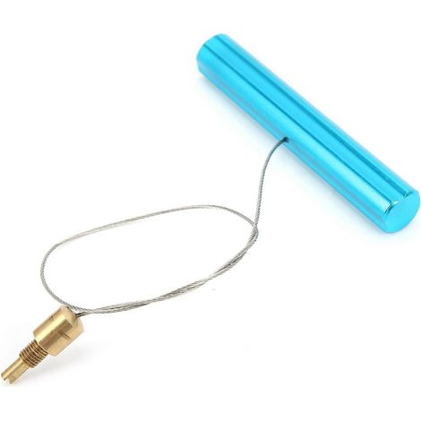 Extracteur de valve de moto, outil pour valve de tuyau et de pneu, bleu, 80 x 10 mm / 3,1 x 0,4 pouce, composants de vélo