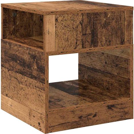 Maison Exclusive - Tavolino Legno vecchio 40,5 x 40 x 45 cm Legno multistrato