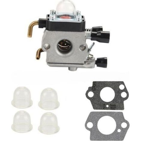 Kit carburateur compatible STIHL FS45C, FS45L, FS55C, FS55T, FC55, KM55R, HL45 – jeu complet avec joints et membranes (1/4)