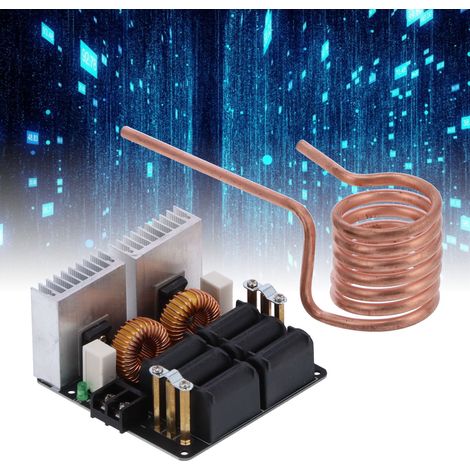 ZVS 1000W Hochfrequenz-Induktionsheizgerät, Hochfrequenz-Mittelfrequenz-Härteofen mit Kupferrohrroboter (1/5)