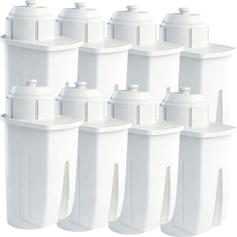 Lot de 8 filtres à eau de rechange pour EQ Series, EQ5, EQ6, EQ9, S700, EQ500, S900, S500, filtre à eau pour machine à café TCZ7003, TCZ7033, 575491, 1016723 (8 pièces) (1/5)