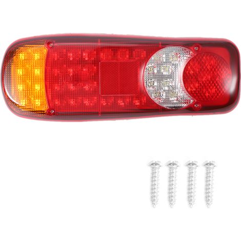 Feux arrière étanches pour camion, 46 LED 3 couleurs 12V, indicateur stop de remorque (1/5)