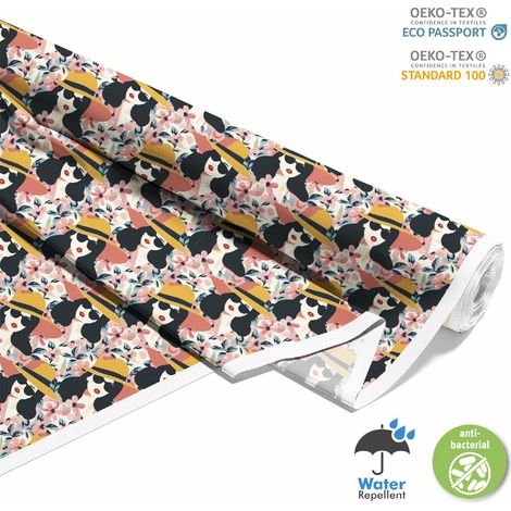 TESSUTI DECORATIVI PER ESTERNI OXFORD - Motivo Femminile  DX10437 (1/5)