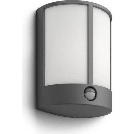 Philips STOCK 2700K Applique extérieure LED Infrarouge 1x6W, 25x18x9 - Anthracite (1/5)