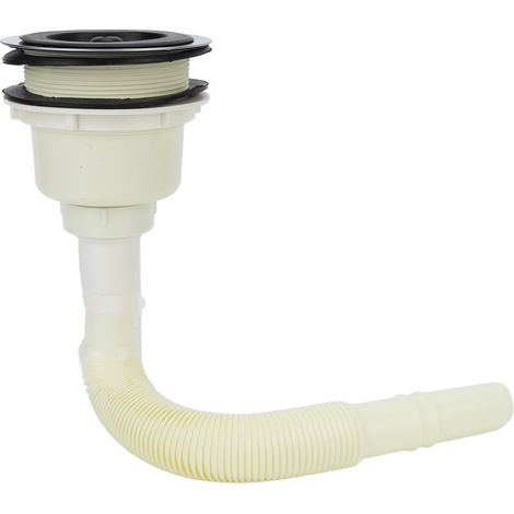 Bouchon de vidange pour bac à shampoing de salon de coiffure avec filtre et récupérateur de cheveux pour lit de shampoing (1/5)