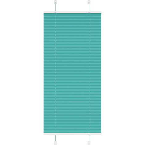 Plissee Petrolgrün 60x150 cm Stoffbreite 59,4 cm Polyester