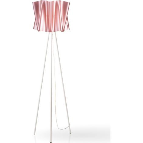 Piantana Moderna 3 Piedi Folio Polilux ® Pink Metal E Metallo 1 Luce E27 (1/2)