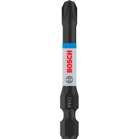 Bosch PRO Schrauberbits Phillips Impact Bit, PH3, 55 mm, 2-tlg.