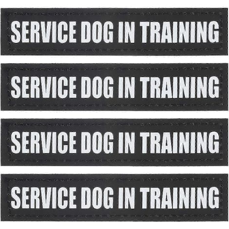 Welpengeschirre (Paare), Trainingsabzeichen für Assistenzhunde, Hundemarken, lustige Abzeichen für Arbeitsgeschirre für Assistenzhunde (1/3)