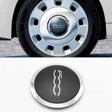 Enjoliveur de roue 133mm Fiat 500 Enjoliveur de roue argenté..