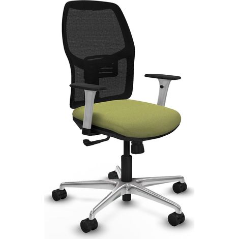Chaise de bureau piqueras y crespo Alfera blanc soutien lombaire (1/2)
